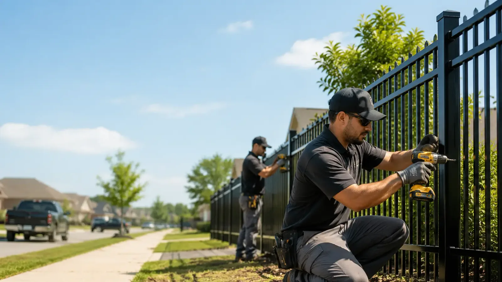 Metal Fence Installation in Manvel, ND